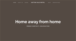 Desktop Screenshot of hattonvalemotel.com